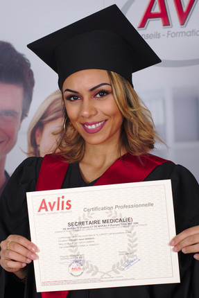 Apprenante secrétaire médicale diplômée